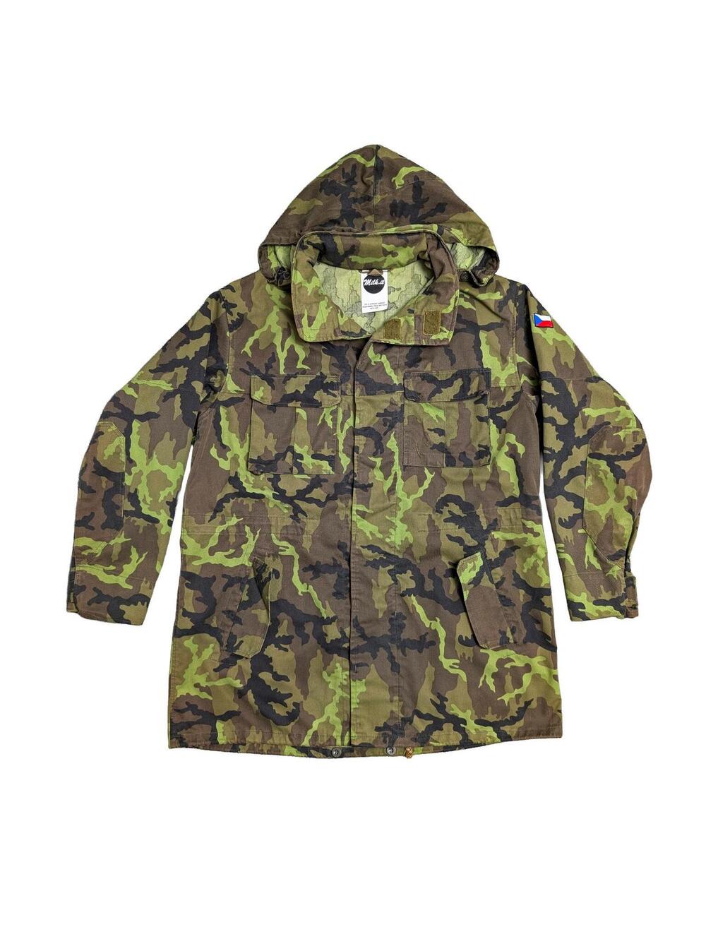 Czech Army Vz.95 Woodland Camo Field Parka Jacket - XL